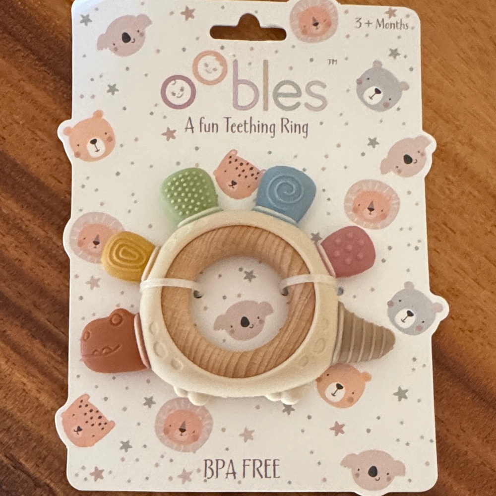 NWT teething ring